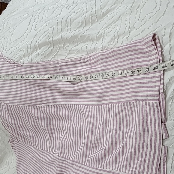 MADEWELL STRIPES PINK DRESS SIZE M. - Picture 11 of 12